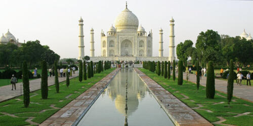 Day At Taj Mahal